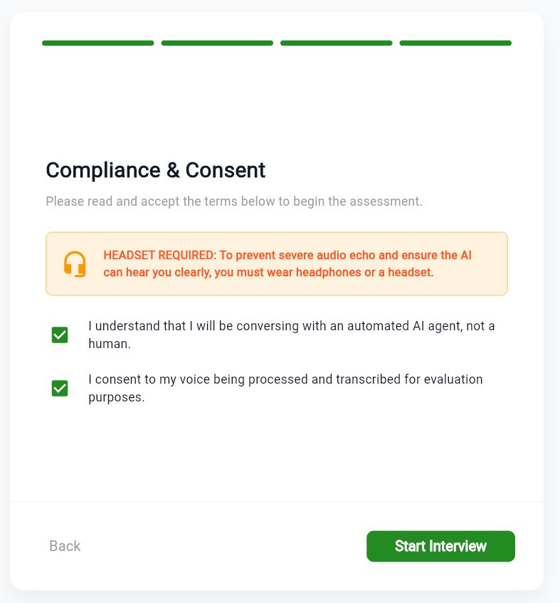 inteliQ Assessment View